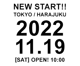 11/19 東京原宿にメンズサロンオープン！