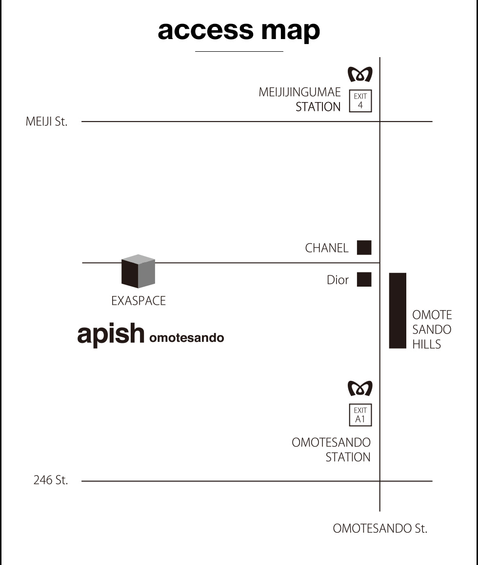 apish omotesando リニューアルオープンのおしらせ